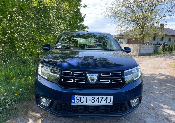 Dacia Sandero cena 28700 przebieg: 94400, rok produkcji 2016 z Ińsko małe 67